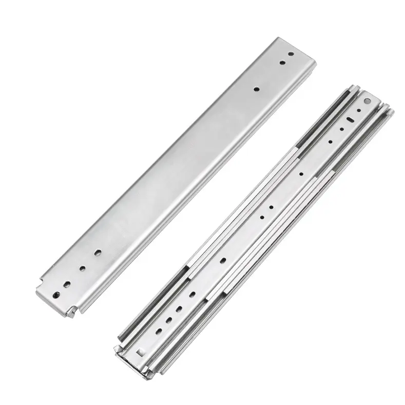 Hot sale 53mm width steel drawer slide rail 250lbs heavy duty drawer slide runner for industrial storage