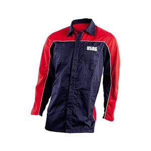 Chemise de sécurité haute visibilité Usag taille XL, vêtements de travail réfléchissants - Product Image 1