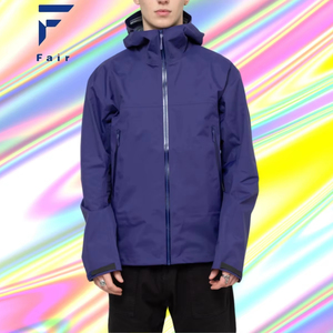 Giacca Tecnica Personalizzata Resistente e Leggera con Membrana <span class=keywords><strong>GORE</strong></span>-<span class=keywords><strong>TEX</strong></span> EPE Riflettore RECCO Cappuccio a Basso Profilo Impermeabile Antivento - Product Image 1