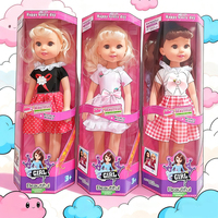 Muñecas de Moda Belinda de 16 Pulgadas, Juguetes Educativos Interactivos con Sonidos para Niñas, Muñecas de Moda Personalizadas
