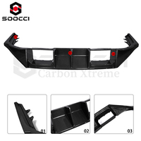 Difusor Trasero de Fibra de Carbono Estilo U17 para BMW G87 M2 Coupé, Alerón Inferior, Divisor de Parachoques Trasero, Accesorios para Auto