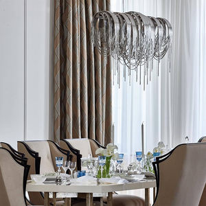 โคมไฟระย้าแบบโซ่สำหรับล็อบบี้โรงแรมและไฟส่องสว่างสำหรับโครงการ โคมไฟเพดานทรงกลมอะลูมิเนียมแบบหลายดวง โคมไฟระย้าทรงกลมแบบ Contract <span class=keywords><strong>Volver</strong></span> - Product Image 2