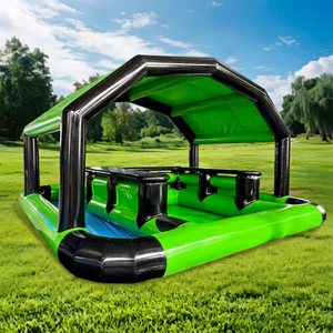 Nouvelle conception de tente gonflable pour piscine extérieure personnalisée, bar de jardin, certifiée CE, en PVC, installation facile - Product Image 1