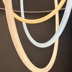 Ngoài Trời Không Thấm Nước 360 Vòng Ánh Sáng Dải Tay Áo 13Mm 16Mm 20Mm 22Mm 25Mm 30Mm 40Mm Ngoài Trời Neon Silicon LED Hồ Sơ - Product Image 3