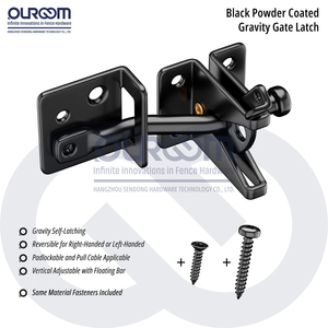 Tiêu chuẩn có thể khóa hàng rào chốt thép cho hàng rào Gỗ Cổng an ninh ngoài trời cổng vườn phần cứng - Product Image 2