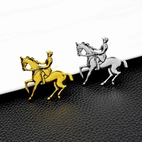 Broche cheval en forme d'animal, badges Vintage, Design classique, 2 couleurs disponibles, offre spéciale, nouvelle collection 2022