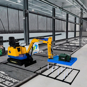 VEKAIN WZD-9 Parco Giochi per <span class=keywords><strong>Bambini</strong></span> a Tema Escavatore in Fibra di Vetro per Esterni, Centro Commerciale, Parco Avventura, Altri Parchi Divertimento, <span class=keywords><strong>Bowling</strong></span> in Metallo - Product Image 1