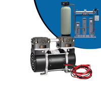 Compresseur d'air à piston silencieux sans huile 220V, fabrication professionnelle, compresseur portable pour le traitement de l'eau, vente chaude