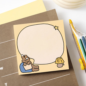 100 notas adhesivas por paquete, Serie El Mejor Día para Relajarse, materiales <span class=keywords><strong>de</strong></span> dibujo e ilustración para estudiantes - Product Image 3