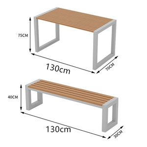 Conjuntos de Muebles de Jardín Modernos Personalizados, Muebles de Patio para Villa, Conjuntos de Bancas para Exteriores, Mesas y Sillas de Jardín - Product Image 6