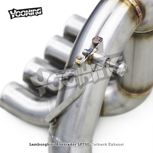 Sistema de <span class=keywords><strong>escape</strong></span> ODM para <span class=keywords><strong>Lamborghini</strong></span> Aventador LP700/LP750SV 6.5L 2011-2016 piezas de coche <span class=keywords><strong>Escape</strong></span> Catback <span class=keywords><strong>escape</strong></span> X silenciador de tubo - Product Image 4