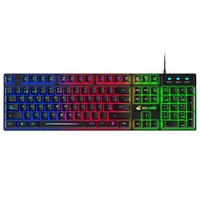 Ancreu Offre Spéciale Gratuit Loup T13 De Jeu RVB Usb Clavier Et Souris colorée Combo Version Italienne