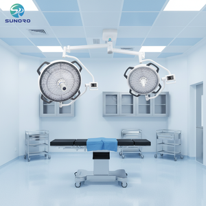 Lampe d'examen <span class=keywords><strong>LED</strong></span> de plafond pour clinique SR900+800D, prix d'usine, instrument vétérinaire, lampes de chirurgie médicale - Product Image 2