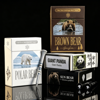 Boîte à cigarettes personnalisée avec logo, tee de golf en bois de bambou, vente en gros de qualité supérieure, fabriqué en Chine