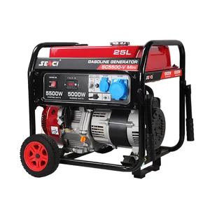 SENCI Factory Price Home Back Up Small Power Gasoline Portable power Generator gasoline 3.5kw