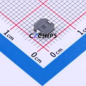 TS5215A 250gf 025 Tactile Switch SMD-4P,5.2x5.2mm Switch Single Pole Single Throw Round Button 2.5N Vertical Mount - Product Image 2