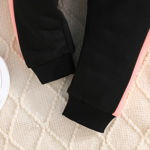 ชุดเด็กผู้หญิงน่ารัก เสื้อฮู้ด กางเกงลำลอง ชุดกีฬากลางแจ้ง ชุดลำลอง 2 ชิ้น ชุดฤดูใบไม้ร่วง ผ้าสแปนเด็กซ์/โพลีเอสเตอร์ ระบายอากาศได้ดี - Product Image 6