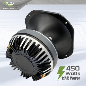 Offre Spéciale – Haut-parleur de compression fin en aluminium de 2 pouces avec diffuseur de 450 W et 109 dB pour voiture, sonorisation, karaoké et home cinéma - Product Image 3