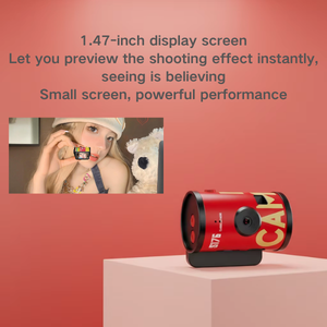 Mini caméra numérique rétro S176 pour enregistreur vidéo HD 1080P, caméra numérique miniature portable avec collier pour étudiants - Product Image 3