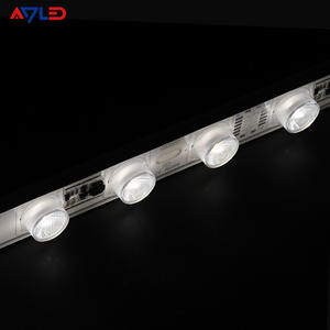 แถบไฟ LED ความสว่างสูง 1818 SMD Edgelit 10 หลอด LED ความยาว 0.5 เมตร DC24V 45x15 องศา แสงส่องด้านข้าง วัสดุอะลูมิเนียม มาตรฐาน CE ROHS รับประกัน 7 ปี - Product Image 3