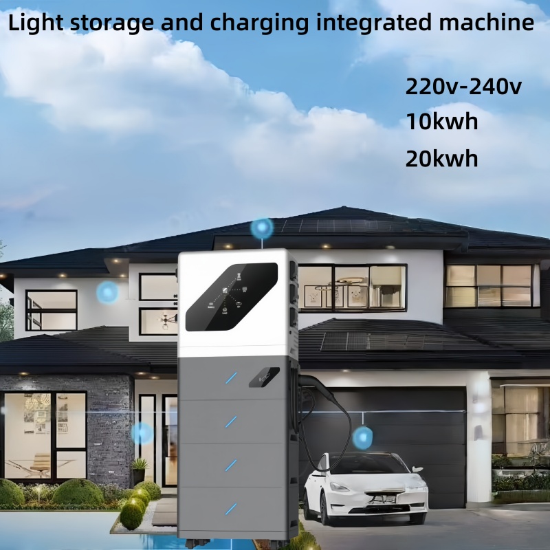 car charging station with battery storage