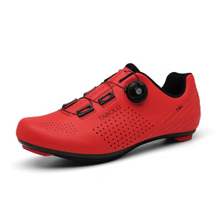 Tabolu Cycling Shoes EVA Rubber Sole Mesh Lining Road Mountain Bike Clipless Breathable Synthetic Material - Product Image 5