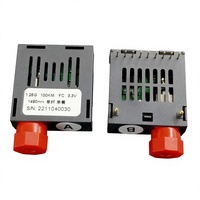 Transceiver Optique 1x9 1.25G Bidi 80km 100km 1490nm/1550nm Monofibre Simplex Interface FC Module 9 Broches