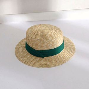 Sombreros de Paja Planos Tipo Boater Baratos al por Mayor para Vacaciones en la Playa, Sombreros de Verano Unisex con Personajes Tejidos para Viajes, Pesca y Esquí - Product Image 5