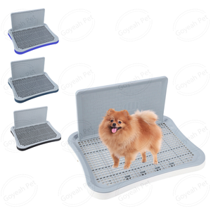 Venta al por mayor de fábrica Dog Pee Tray Dog Potty Training Pad con deflector de orina - Product Image 1