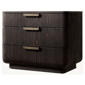 Mesa de Noche CIRO RHMAKER FURNITURE, Moderna y de Lujo, con Cajón, para Dormitorio - Product Image 4