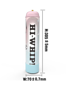 Whipper Kem sạc 6x640g, 0.95L khí Cartridge cho kem Whipper, hiệu quả tạo bọt cho ổn định Whipped Kem - Product Image 2