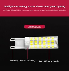 Nhà Sản Xuất Bán Buôn Nhấp Nháy Miễn Phí Tiết Kiệm Năng Lượng Đèn Gốm Cơ Thể 220V Ngô Đèn Trắng Ấm Điều Khiển Từ Xa <span class=keywords><strong>LED</strong></span> Bóng Đèn G4 G9 - Product Image 5