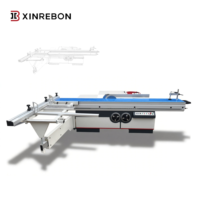 Scie à panneaux à table coulissante de haute précision XINREBON MJ6132S pour la fabrication de meubles et d'armoires