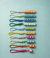 Keyboard Cap Toy Keycap Keychain Clicker Keychain Plastic Key Buckle Keyboard Fidget Keychain Stress Relieving Toy Keychain