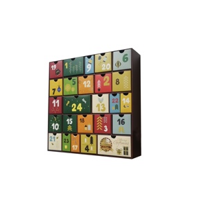 Bombes <span class=keywords><strong>de</strong></span> <span class=keywords><strong>bain</strong></span>, petites pastilles <span class=keywords><strong>de</strong></span> cire fondante, bonbons au chocolat, biscuits, cadre photo, <span class=keywords><strong>calendrier</strong></span> personnalisé, boîte <span class=keywords><strong>de</strong></span> <span class=keywords><strong>calendrier</strong></span> <span class=keywords><strong>de</strong></span> l'<span class=keywords><strong>Avent</strong></span> avec revêtement UV - Product Image 1