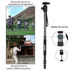 Zomei Z668 Professional <strong>Camera</strong> 4 <strong>Sections</strong> Aluminum Alloy <strong>Tripod</strong> Manufacturer - Product Image 4