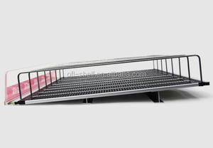 Negozio con Display scorrevole per bevande a gravità mensola a rulli per alimentazione a rulli per supermercato - Product Image 5
