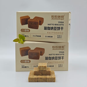 Biscuits carrés de natto sains au quotidien, blocs d'énergie comprimés pratiques - Product Image 3