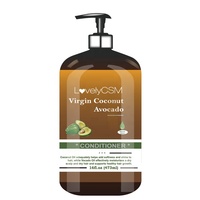 LovelyCSM Shampooing Bio Naturel Anti-Chute et Anti-Poux au Vinaigre de Cidre de Pomme, Avocat et Noix de Coco, Revitalisant pour la Croissance Capillaire