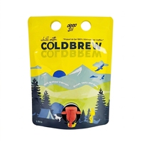 Pochette Doypack Personnalisée en Aluminium Imprimée par Héliogravure 1,5L 10L pour Vin et Jus avec Valve Papillon Vitop Jetable