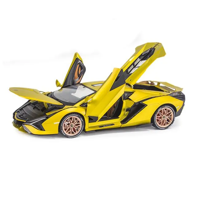 1:24 Geautoriseerde Lamborghini Lp670 Legering Auto Model Schuifdeur Open Kinderspeelgoed Auto Ornamenten Jongen Speelgoed