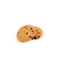 Biscuits Premium Croquants au Chocolat, Avoine et Raisins, Véganes et Sans Gluten, pour le Petit-Déjeuner