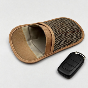 Sac Faraday <span class=keywords><strong>anti</strong></span>-émission de signal <span class=keywords><strong>RFID</strong></span> pour clés de <span class=keywords><strong>voiture</strong></span> et cartes bancaires - Product Image 4
