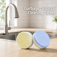 Tablettes nettoyantes moussantes désodorisantes pour épurateurs de déchets, sans danger pour les fosses septiques, nettoyage en profondeur, éliminateur de saleté pour éviers et drains