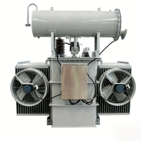 Transformateur de puissance immergé dans l'huile 3150 kVA 35 kV/400 V SZF13, à commutation sous charge Dyn11, pour applications réseau à forte charge