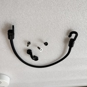 Crochet de corde élastique pour kayak, 18 pouces, 6 mm, avec vis et clips, pour la pêche en lacs et rivières, accessoire durable - Product Image 2
