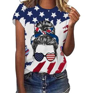 Hot Sale Custom <strong>Cowgirl</strong> <strong>Shirts</strong> Women Casual Short Sleeves T-<strong>shirts</strong> Graphic Tees Tops - Product Image 4