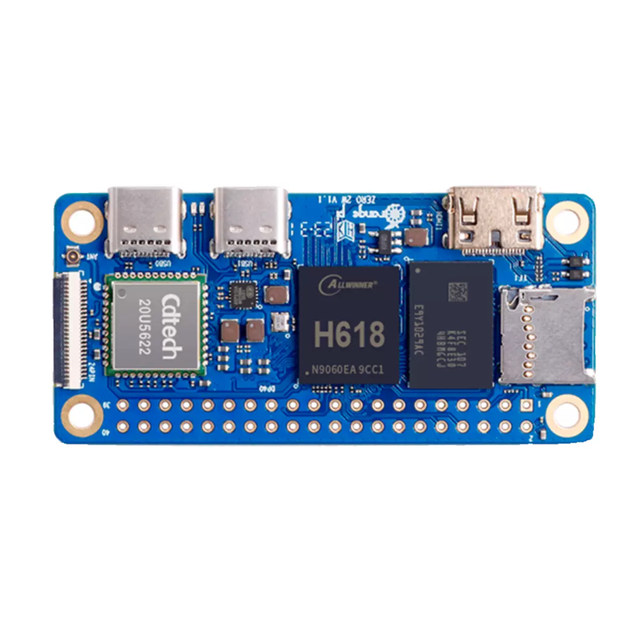 SY Orange Pi Zero 2W 1GB 1.5GB 2GB 4GB RAM DDR4 Mini PC Allwinner H618 LPDDR4 Quad Core 64 Bit Single Board Computer WiFi 5.0