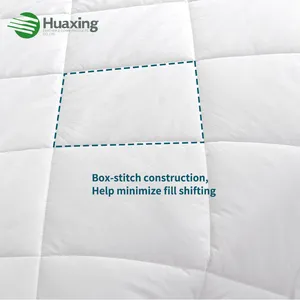 Bán Buôn 100% Cotton Tự Nhiên Và Hỗn Hợp Len Chăn Nữ Hoàng Kích Thước Mùa Đông <span class=keywords><strong>Comforter</strong></span> Với Khâu Mô Hình Vỏ Bông Vải - Product Image 2