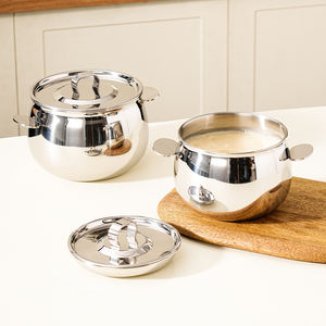 Recipiente de acero inoxidable 316 para almacenamiento de aceite con filtro, contenedor de manteca de cocina con doble asa, a prueba de fugas y apto para lavavajillas - Product Image 1